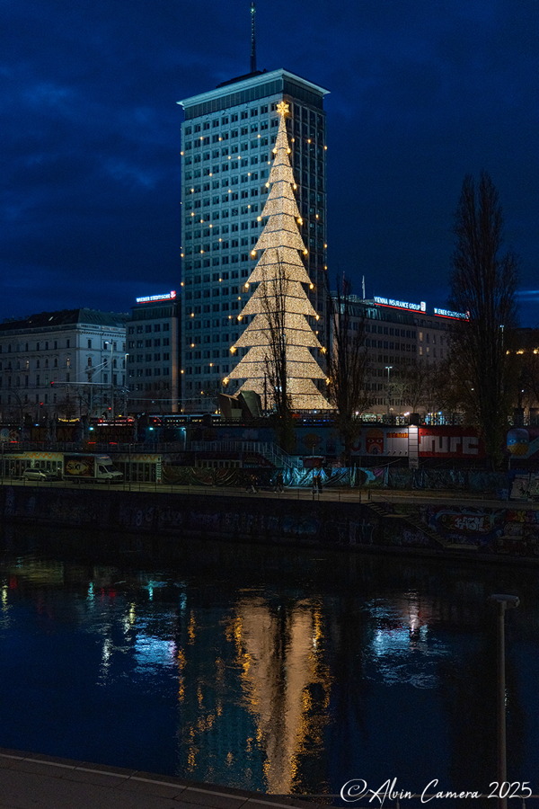 Ringturm zu Weihnachten