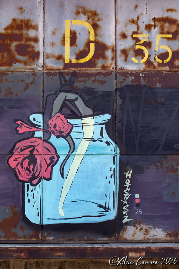 Nordwestbahnhof Graffiti