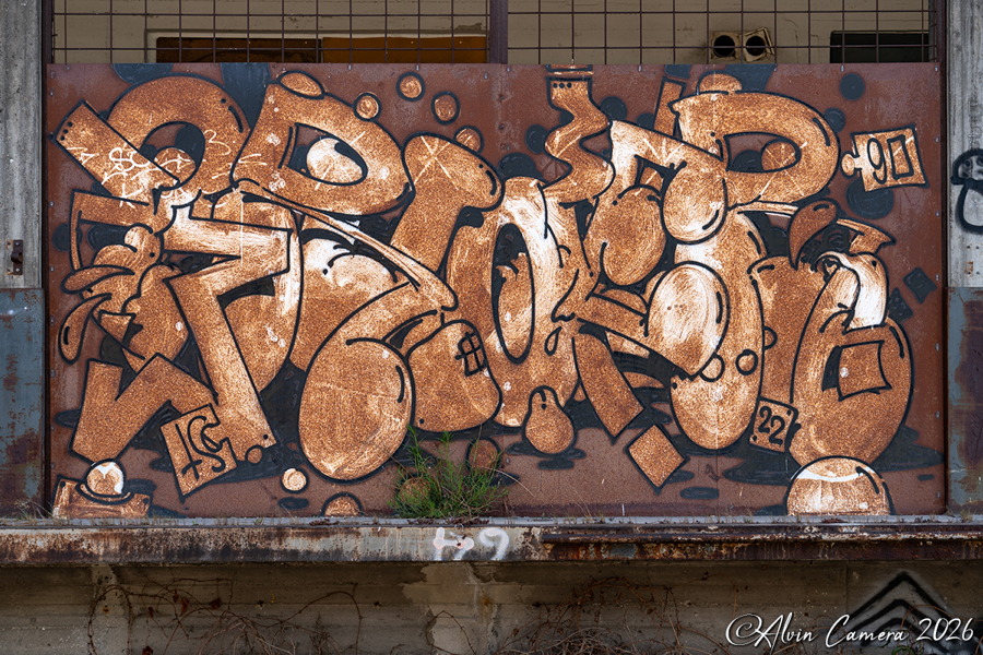 Nordwestbahnhof Graffiti