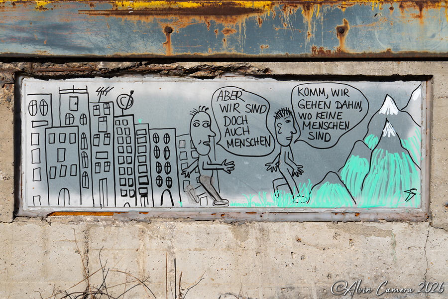 Nordwestbahnhof Graffiti