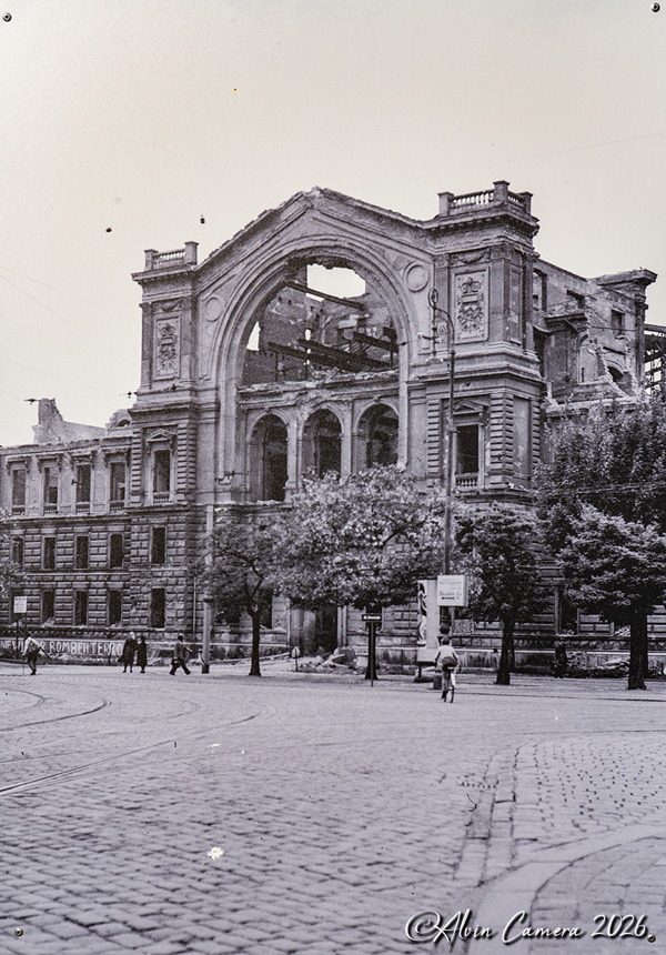 Altes Foto vom Nordwestbahnhof