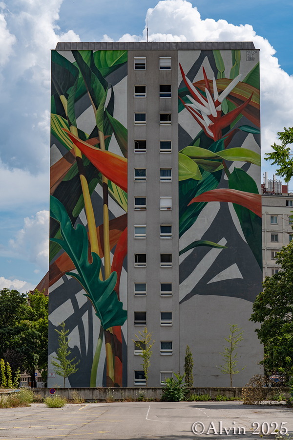 Nordwestbahnhof Wandbemalung