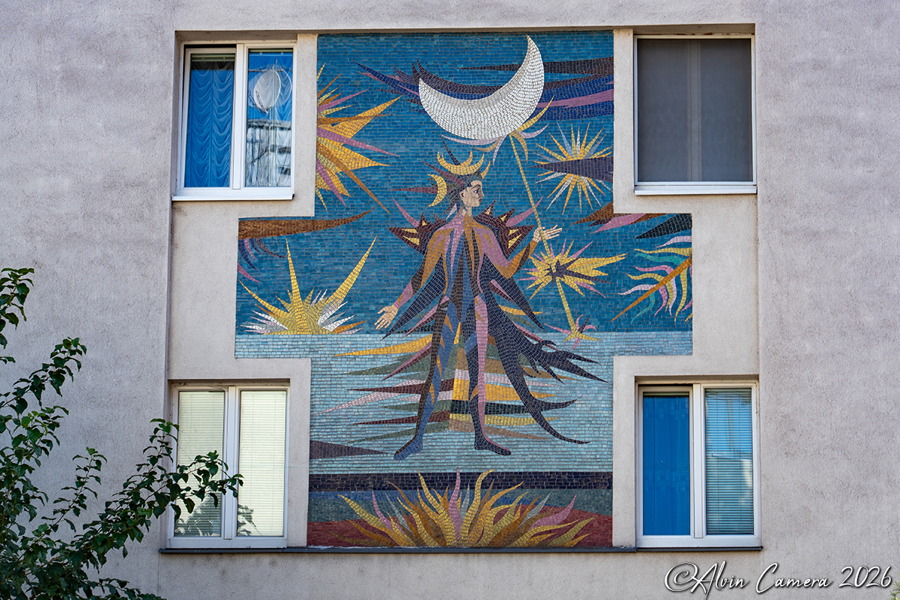 Mosaikwandbild