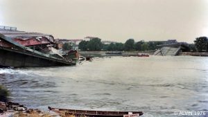 Reichsbrücke Einsturz 1976