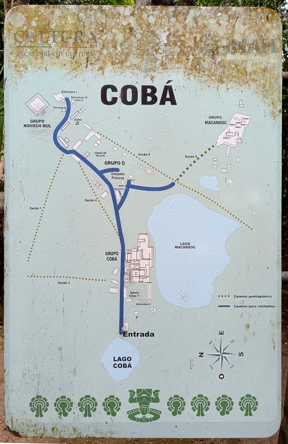 Coba Map