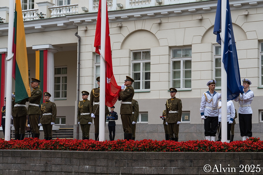 Flaggenparade