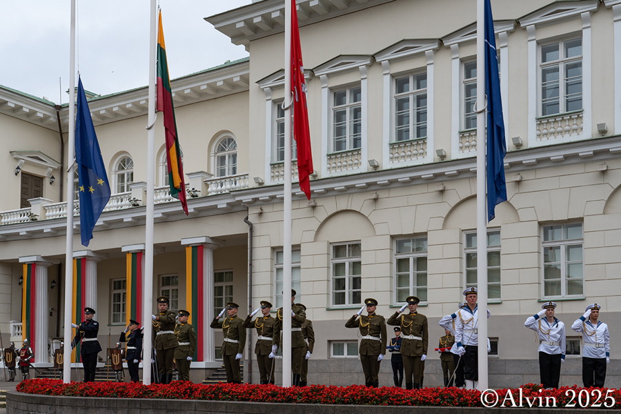 Flaggenparade